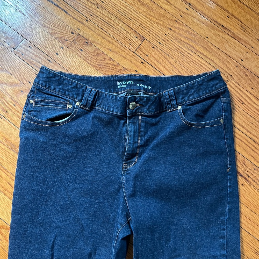 Classic High-Rise Dark Blue Women’s Jeans - Picture 4 of 6